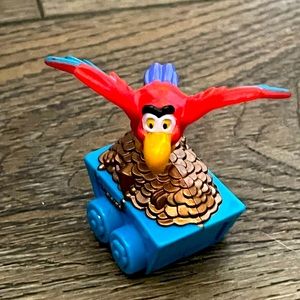 DISNEY ALADDIN LAGO FIGURE MINIATURE ROLLING TREASURE CART